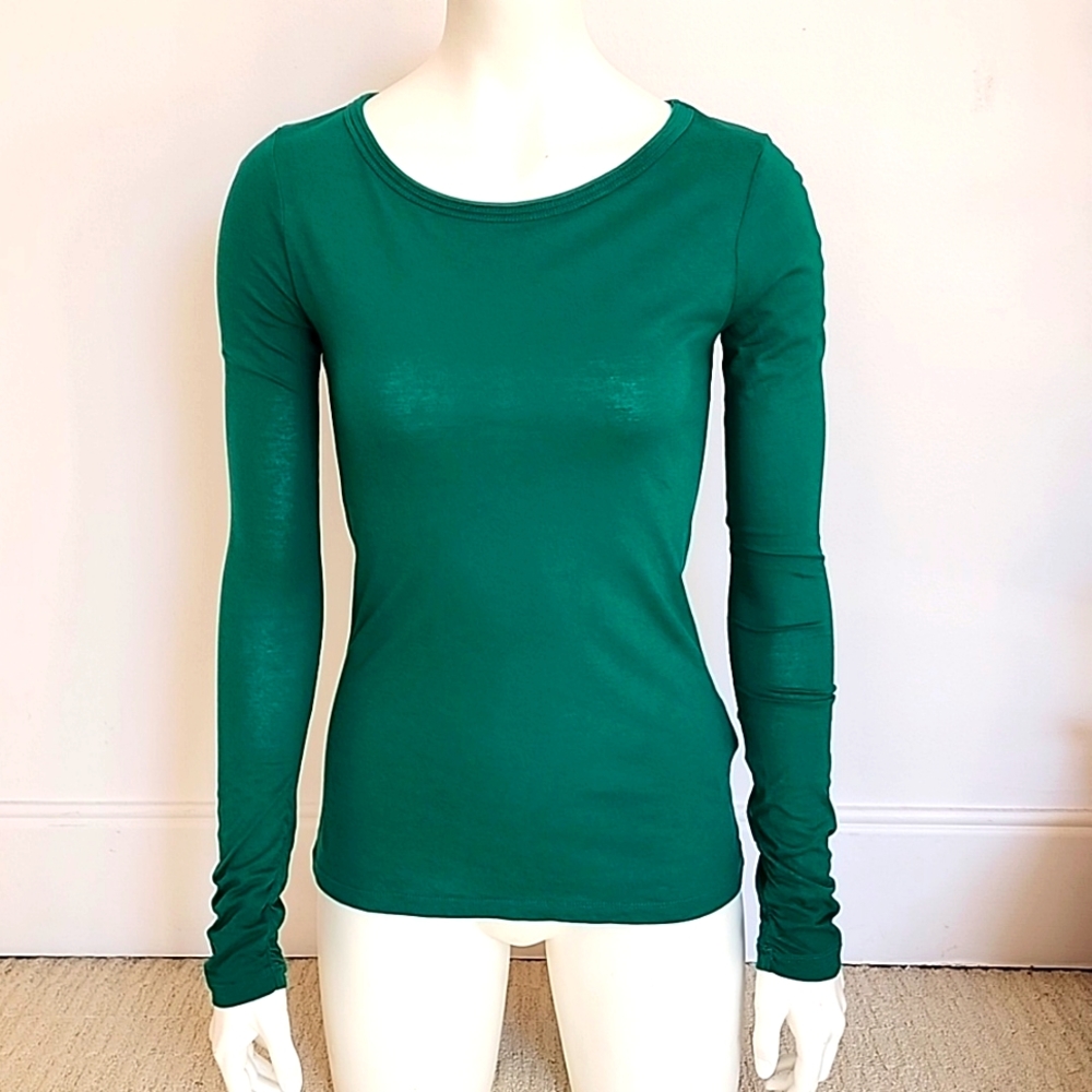 Banana Republic Emerald Green Top